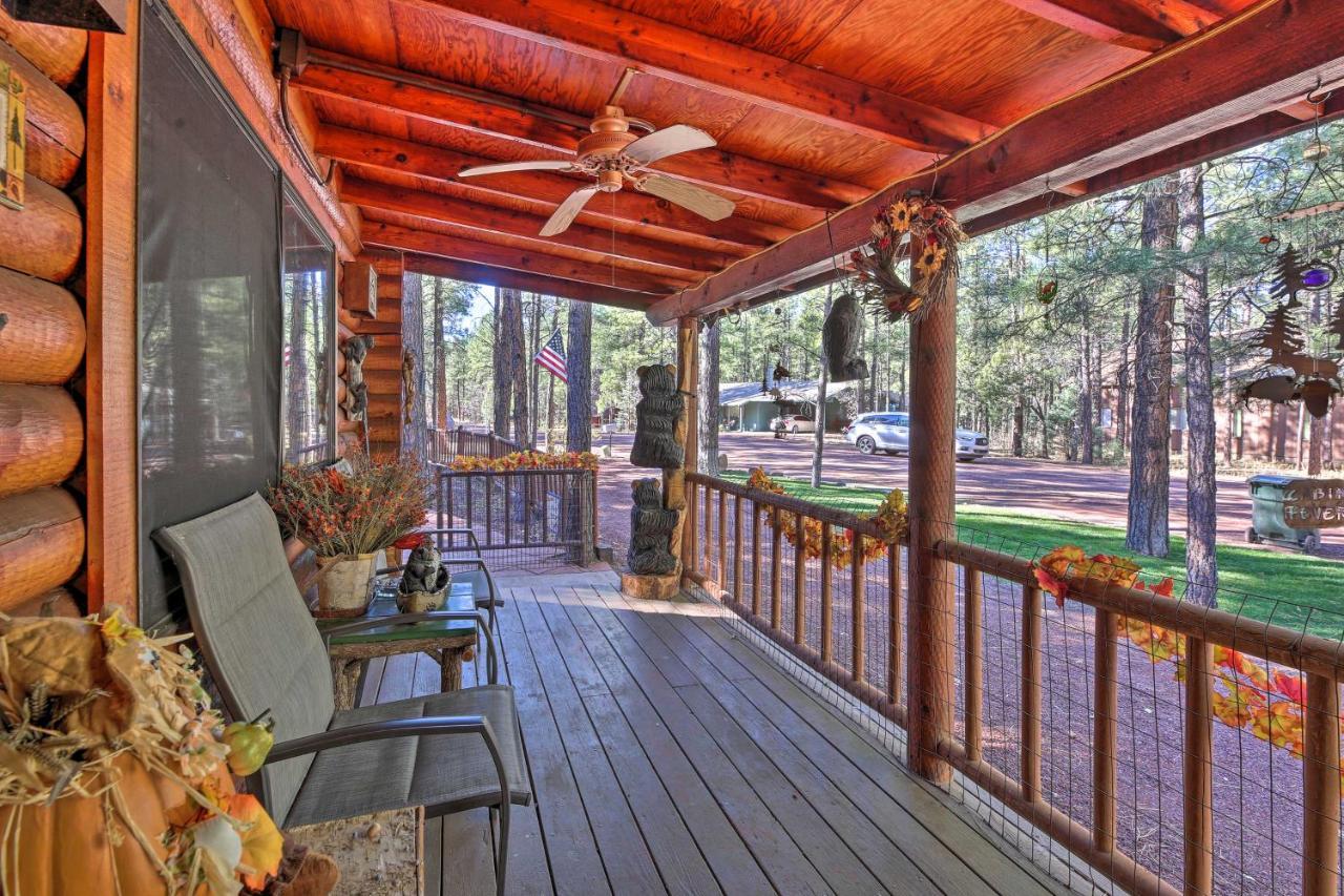 Rustic Lakeside Cabin - Family And Pet Friendly! Pinetop-Lakeside Eksteriør billede