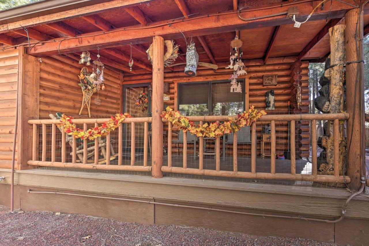 Rustic Lakeside Cabin - Family And Pet Friendly! Pinetop-Lakeside Eksteriør billede